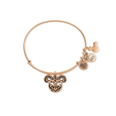 Alex and               ani Filigree mickeyhead icon gold