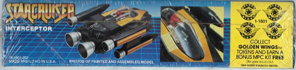 Starcruiser Interceptor Scale Model Kit - MPC - Gerry Anderson - Image 3 of 4