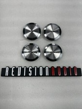 Work Wheels Emotion M8r Flat Center Caps Zr10 Cr Kiwami 4pcs Genuine Ship Now