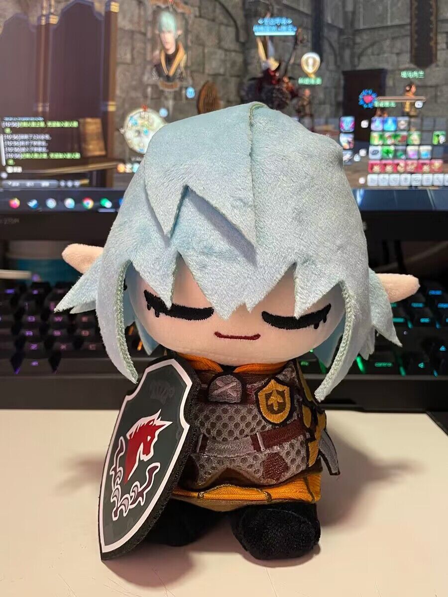 Final Fantasy FF14 Haurchefant 15cm Plush Doll Stuffed Dress up