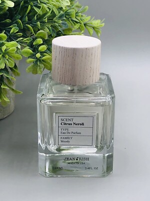 Jean Rish For Men Citrus Neroli Eau De Parfum Spray 3.4 oz New 