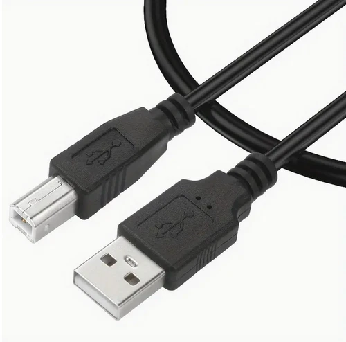 New 1.5m 4.9ft USB Type A Plug To B Printer Computer Print Cable Cord Plug Lead