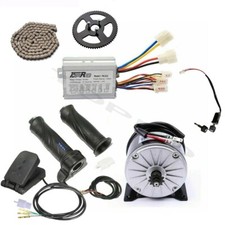 Sprocket Chain Brush 36V 350W Controller Electric Motor Kit ATV Go Kart E-Bike