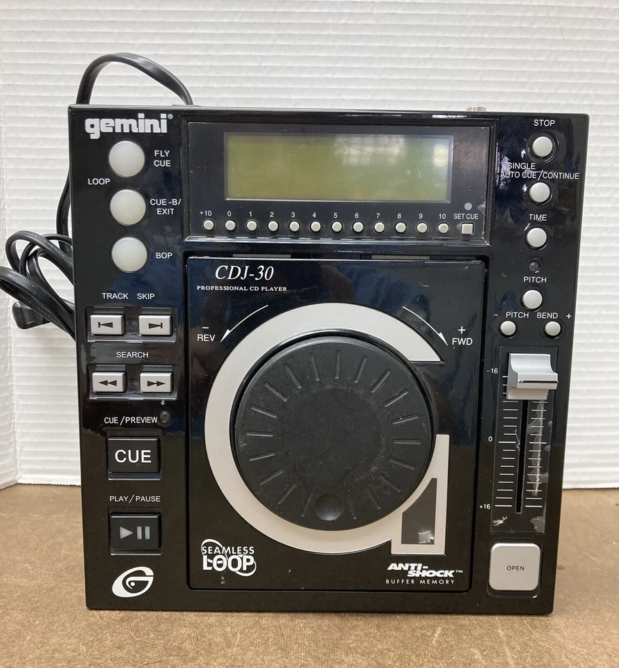 GEMINI CDJ-30 Professional MP3/CD Players. Not Working Parts Only - Image 2 of 4