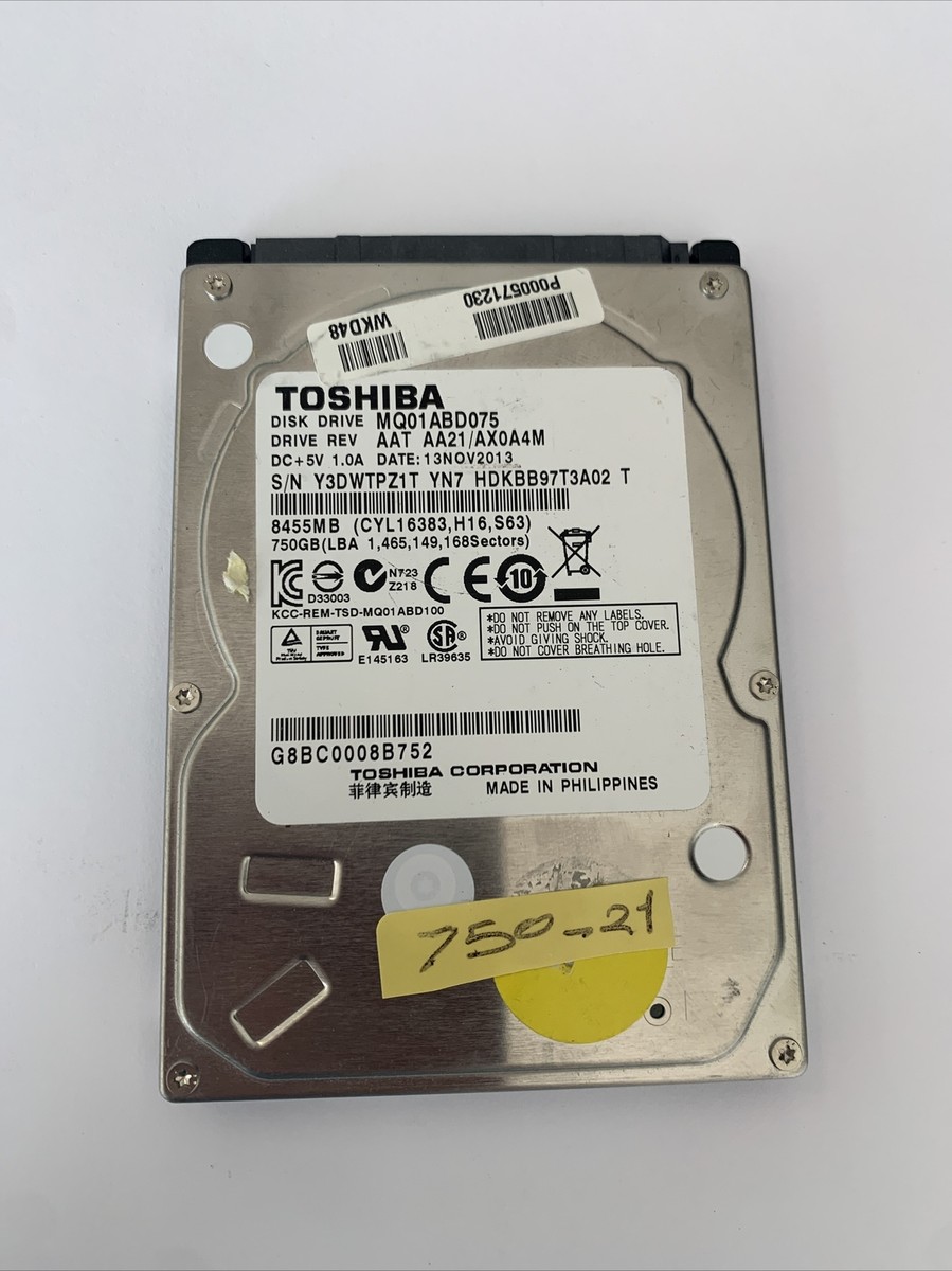 Toshiba 7.5MM 2.5