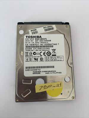 Toshiba 7.5MM 2.5