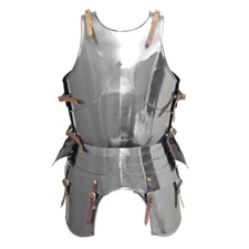 Italienischer Plattenharnisch, um ca. 1450 aus 1,2 mm Stahlblech Brustpanzer