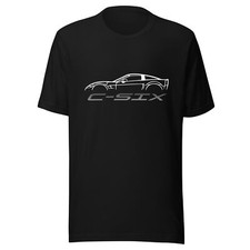 vette C6 Lines Sixth Gen Vette Drivers Custom t-shirt