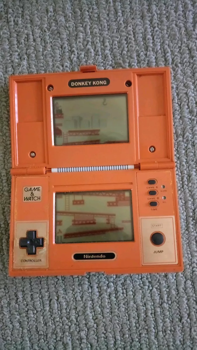 1980 donkey 2024 kong handheld