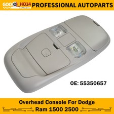 Overhead Roof Console Interior Map Light Storage For 1998-01 Dodge Ram 1500 2500