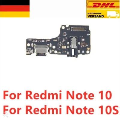 MARKENLOS Xiaomi Redmi Note 10/10S Ladebuchse Dock Connector Mikrofon USB Charging PORT