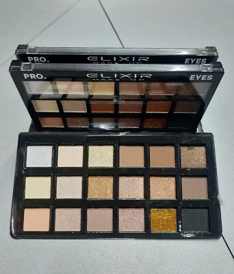 ELIXIR MAKE-UP PALETTE 18 OMBRETTI COMPATTI COD. 777D | eBay
