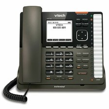 Vtech VSP735 ErisTerminal 5 Lines SIP VoIP HD IP Phone PoE 16 Prog Keys  Power