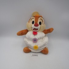 Chip Dale C2903 Tokyo Disney Resort Zipper Pouch Plush 5.5" Toy Doll Japan