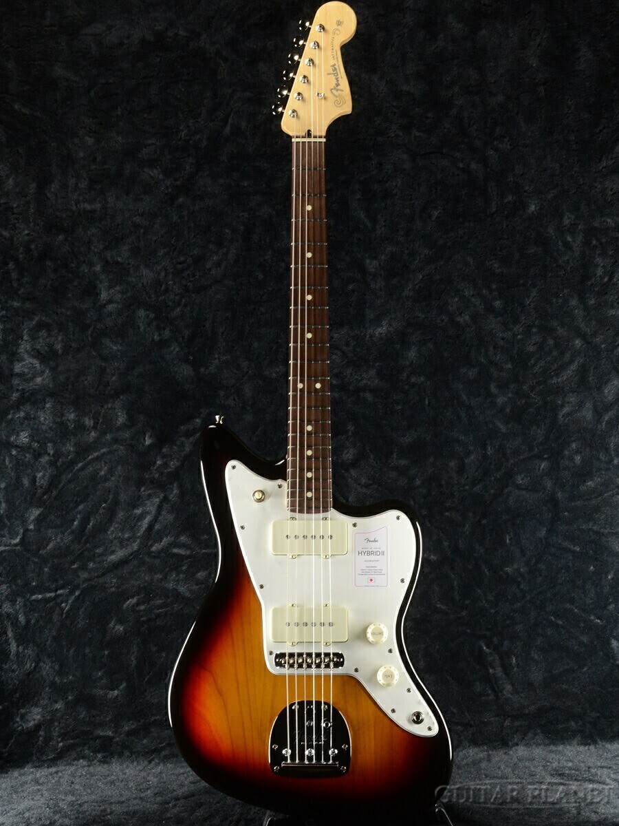 ギター Fender Hybrid II MIJ Jazzmaster Sunburst Fender Made in Japan Hybrid II JAZZMASTER 3-Color Sunburst