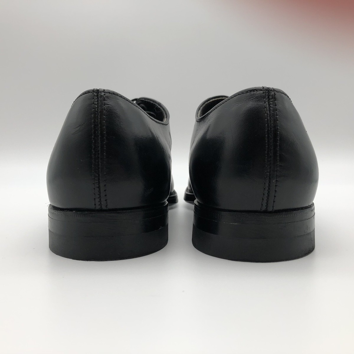 UNWORN NOS | HANOVER 6.5D BLACK CAPTOE OXFORD DRESS SHOE UNWORN NOS | HANOVER 6.5D BLACK CAPTOE OXFORD DRESS SHOE