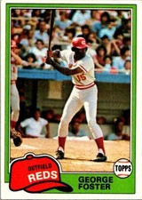 1981 Topps Baseball George Foster