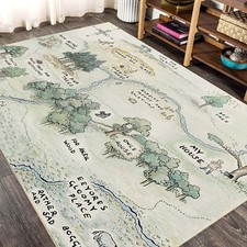Winnie The Pooh Area Rug, Winnie The Pooh Nursery Rug, Kids Room Decor, Play Rug