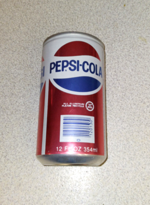Vintage 1985 PEPSI Can Bank 50th Anniversary of the Florida