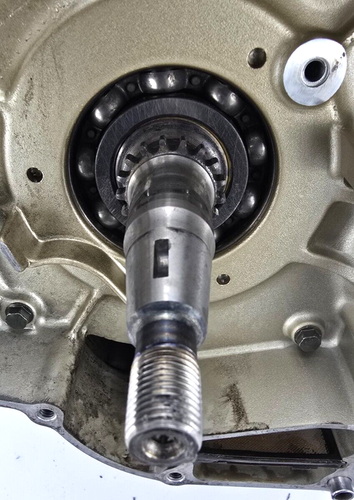 Suzuki VL 125 Intruder Engine Motor Lower End With good Crankshaft And Gearbox - Foto 11 di 18