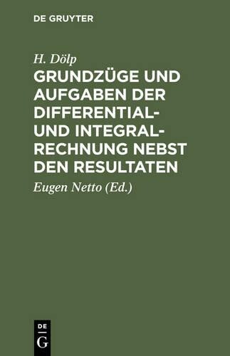 Thumbnail - H Dlp Grundzge Und Aufgaben Der Differential- (gebundene Ausgabe) (us