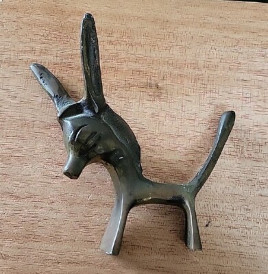 Sculpture âne en bronze de Walter Bosse | Kaufen auf