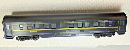 Fleischmann H0 Schlafwagen 4581 Rev 11.67 blau ISG, gebraucht, gut | Zustand: Gebraucht
