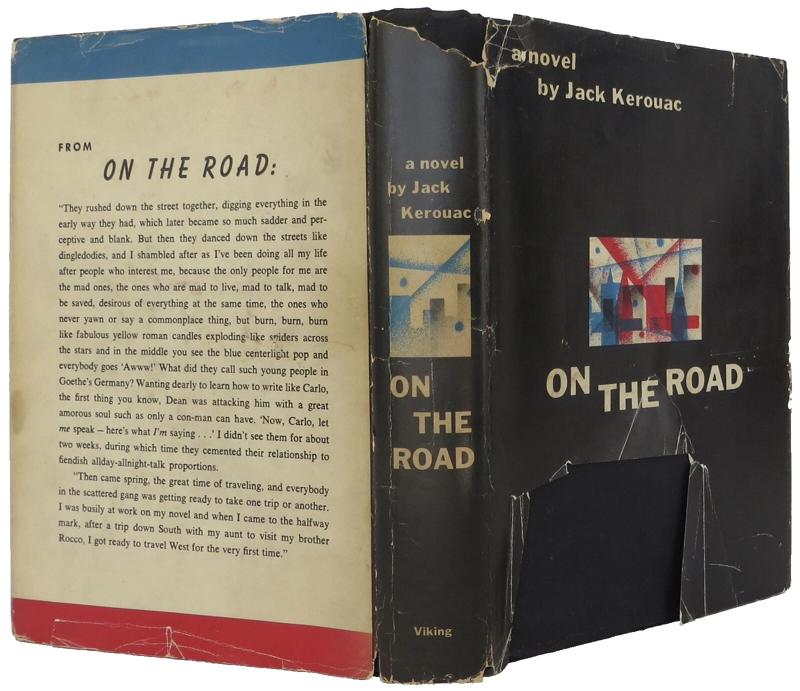 Jack Kerouac libros antiguos y de colección con sobrecubierta