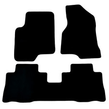 Car Floor Mats For Chevrolet Captiva Auto Liners Waterproof Black Velour Carpet