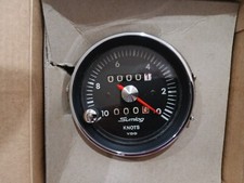 Vintage Boat Vdo Sumlog Speedometer 0-10 Knots 131.004003002 Sailboat Trawler