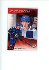 2023-24 UD SP Game Used Akito Hirose #220 Authentic Rookies RC Jersey Relic