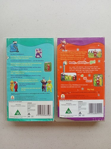 Teletubbies Musical Playtime, Ready Steady Go BBC VHS - Picture 2 of 5