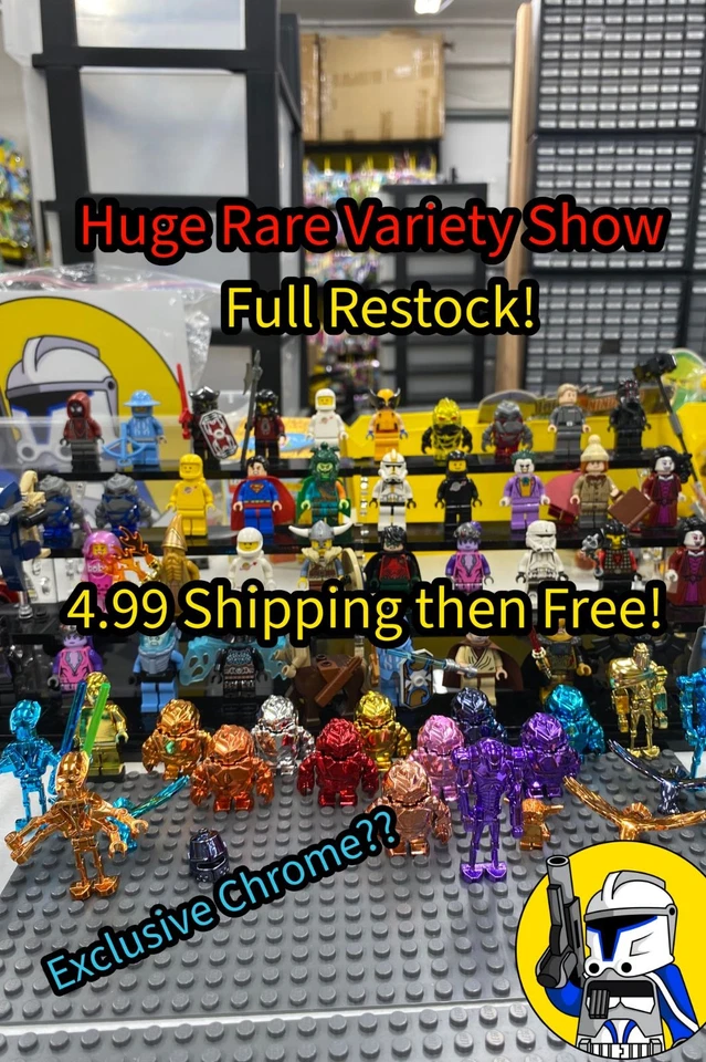 $1 Starts Lego! Massive Show 4.99 Shipping Liquidation Part 3