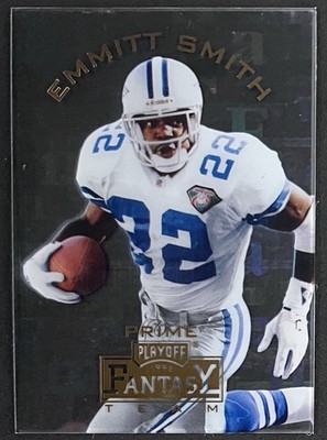 1995 Playoff Prime - Fantasy Team Emmitt Smith #FT18 Dallas Cowboys HOF