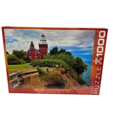 EuroGraphics Big Bay Lighthouse, Michigan Puzzle (1000-Piece), 19.25" x 26.5"