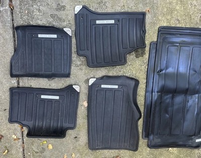 Genuine OEM Land Rover Range Rover CK5M-130A88-BB Rubber Cargo Floor Mats Black