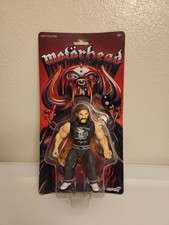 Super7 Lemmy Kilmister Motorhead Vintage 5.5" Action Figure Wave 1 with Guitar