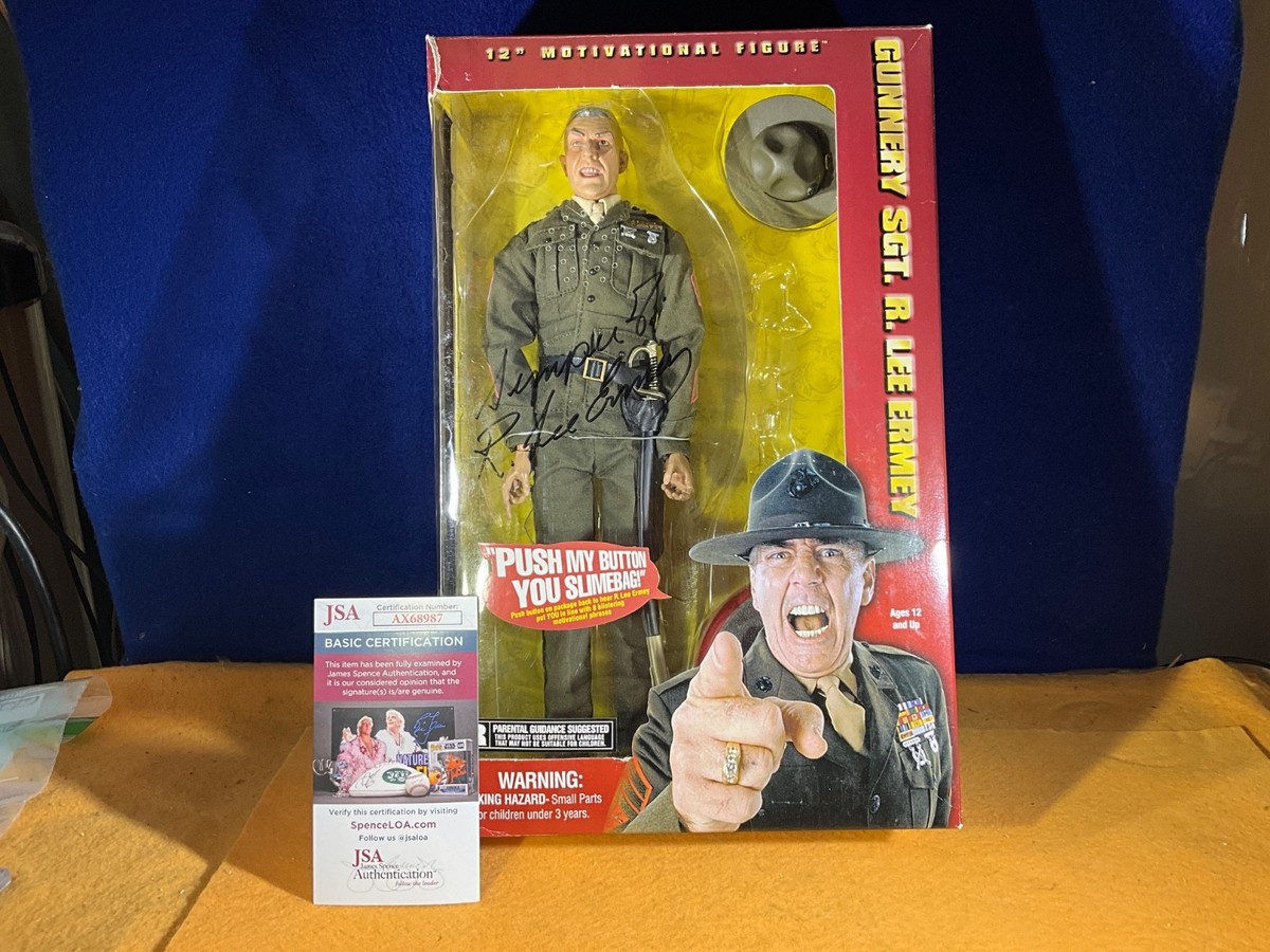 P13-66 GUNNERY SGT. R. LEE ERMEY TALKING ACTION FIGURE