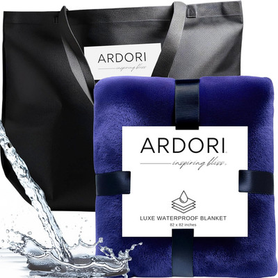 Waterproof Blanket King Size Absorbent, Leakproof, Fleece Plush Throw Blankets