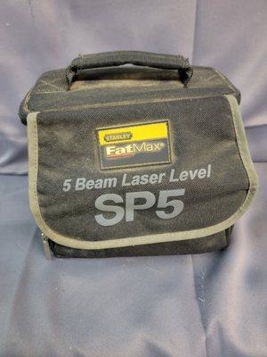 #ad #ad Stanley Fat Max 5 Beam Laser Level SP5 Works Great $75.00