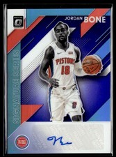 2019-20 Donruss Optic Signature Series Jordan Bone Auto #SS-JBN
