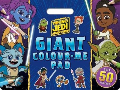 Star Wars Young Jedi Adventures: Giant Colour Me Pad (Tascabile)