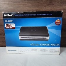 D-Link DSL-2500U Broadband ADSL2/2 Ethernet Router