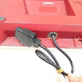 Nintendo Famicom console with Family basic Keyboard in box  with 6 Games Japan