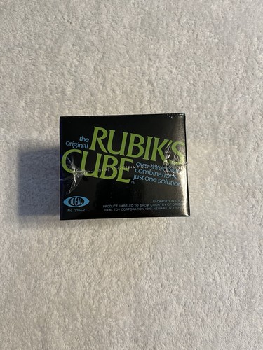 Vintage New The Original Rubik's Cube Ideal Toy Corp 1980 2164-2 Factory Sealed - Picture 6 of 9