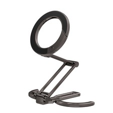 Supporto telefono magnetico bifacciale con rotazione 360° e treppiede pieghevole per MagSafe