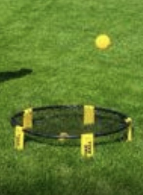 Spikeball Bounceball-Set   Netz & Rahmen für Garten,Strand,Park,drinnen