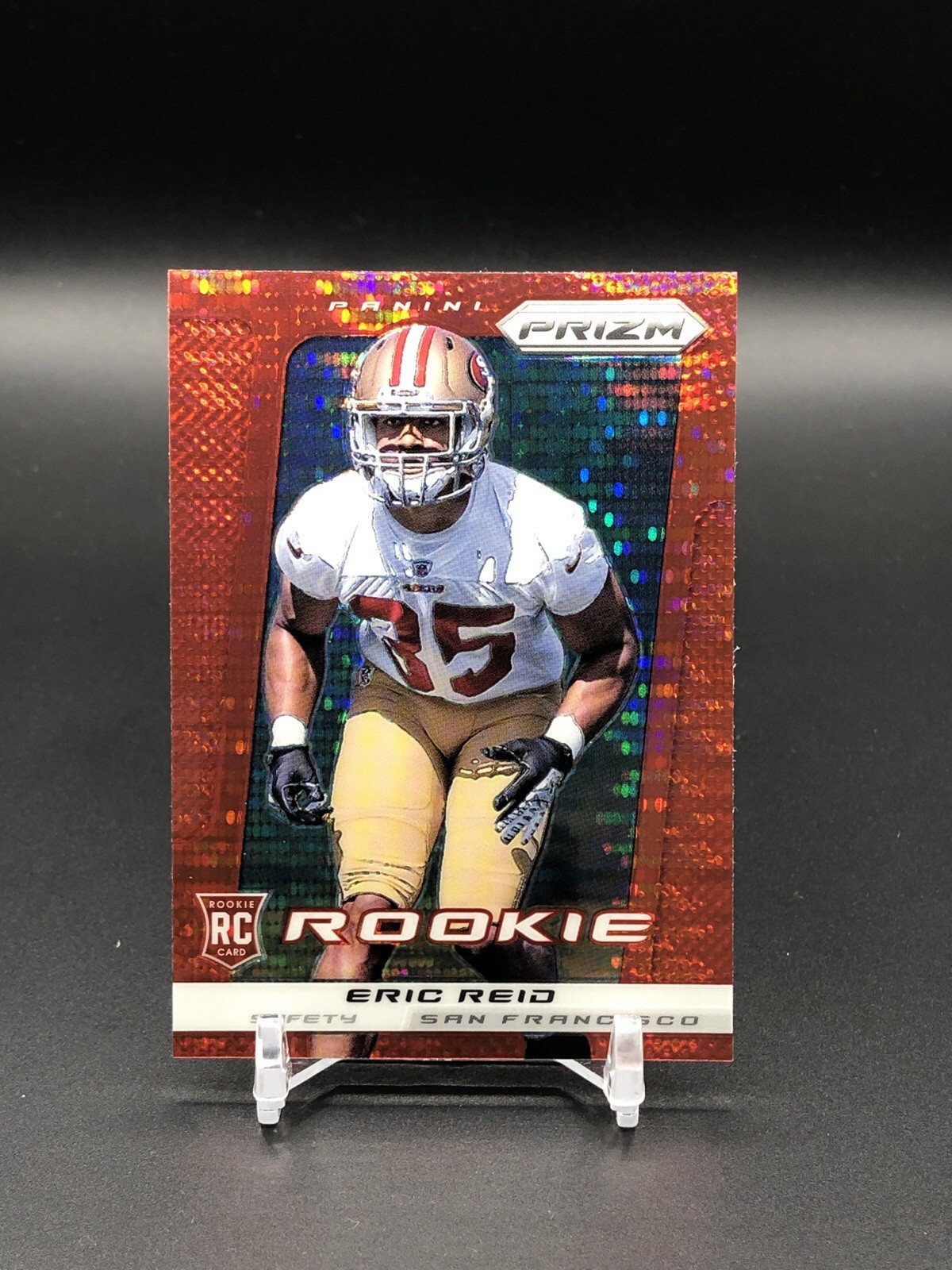 Eric Reid Panini Prizm #235 Red Pulsar