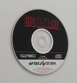 Bio Hazard Resident Evil Sega Saturn  Capcom SS Biohazard Obi Japan import