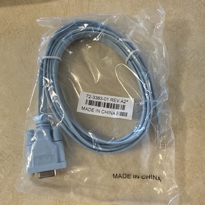Cisco Console Cable 9-pin DB9 Female Serial RS232 Port DB9-RJ45, DB9P to RJ45 